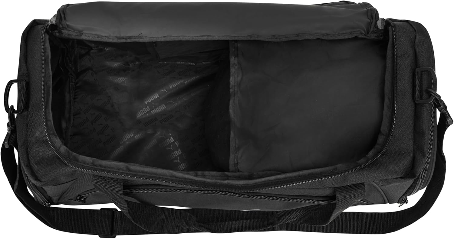 image:imagePUMA Accelerator Duffel Bag Black Traditional OSBlackSilver