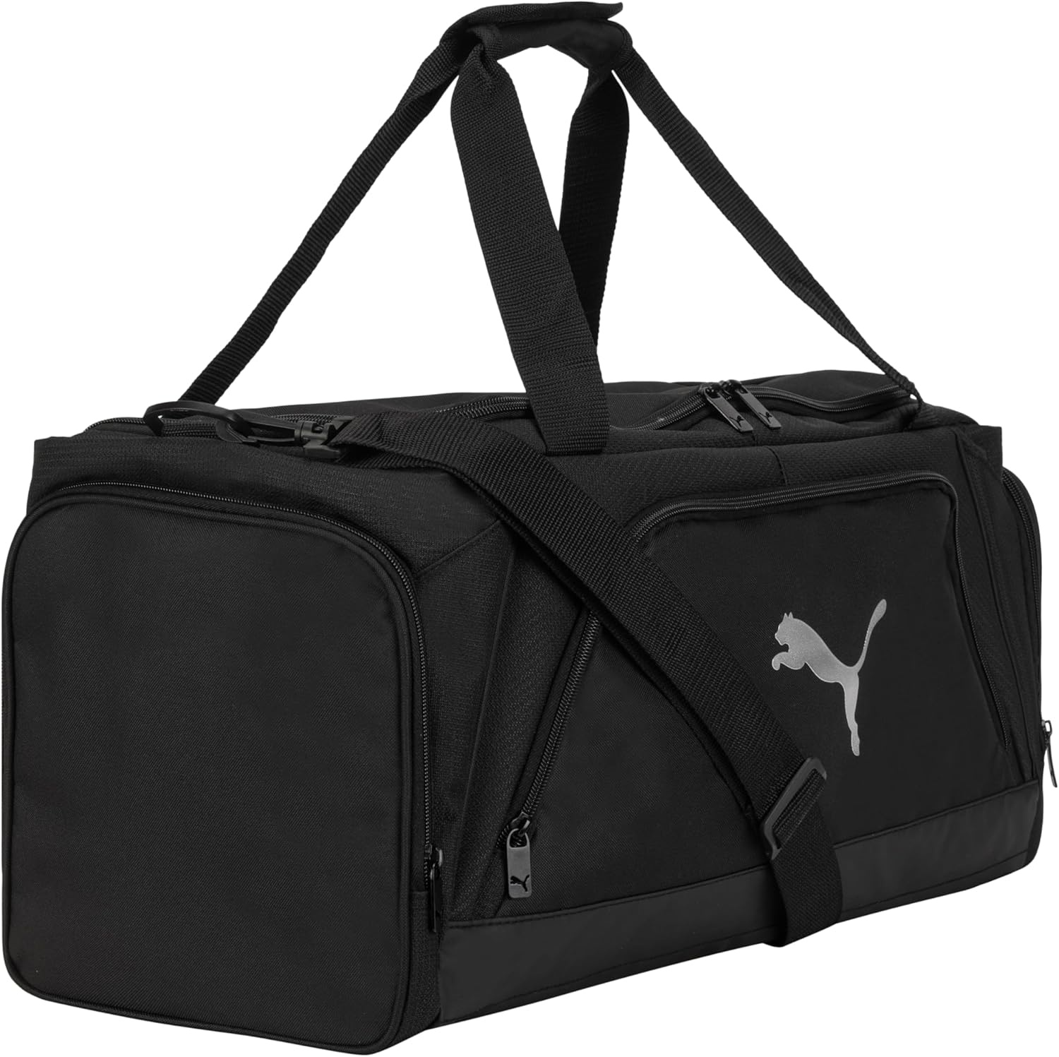 image:imagePUMA Accelerator Duffel Bag Black Traditional OSBlackSilver