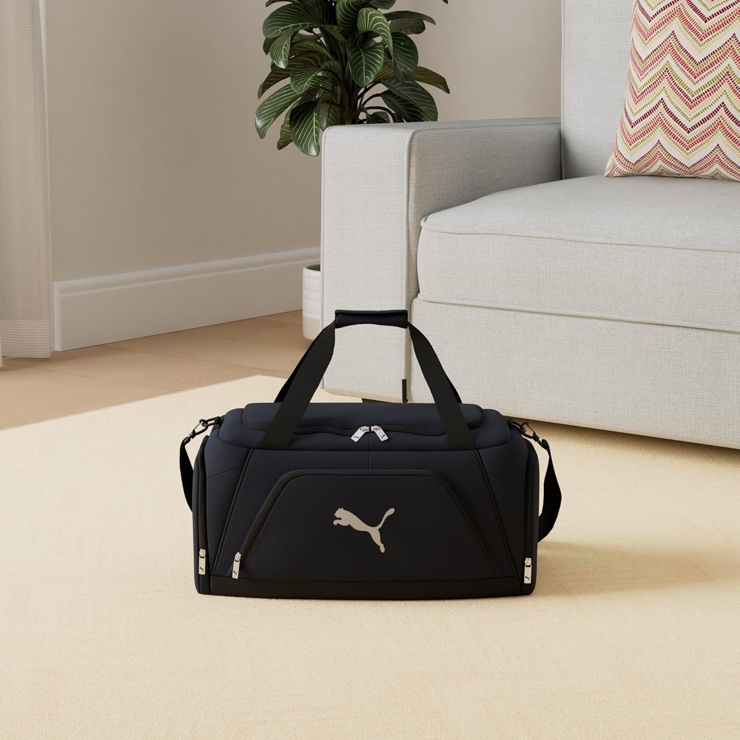 image:imagePUMA Accelerator Duffel Bag Black Traditional OSPeacoat