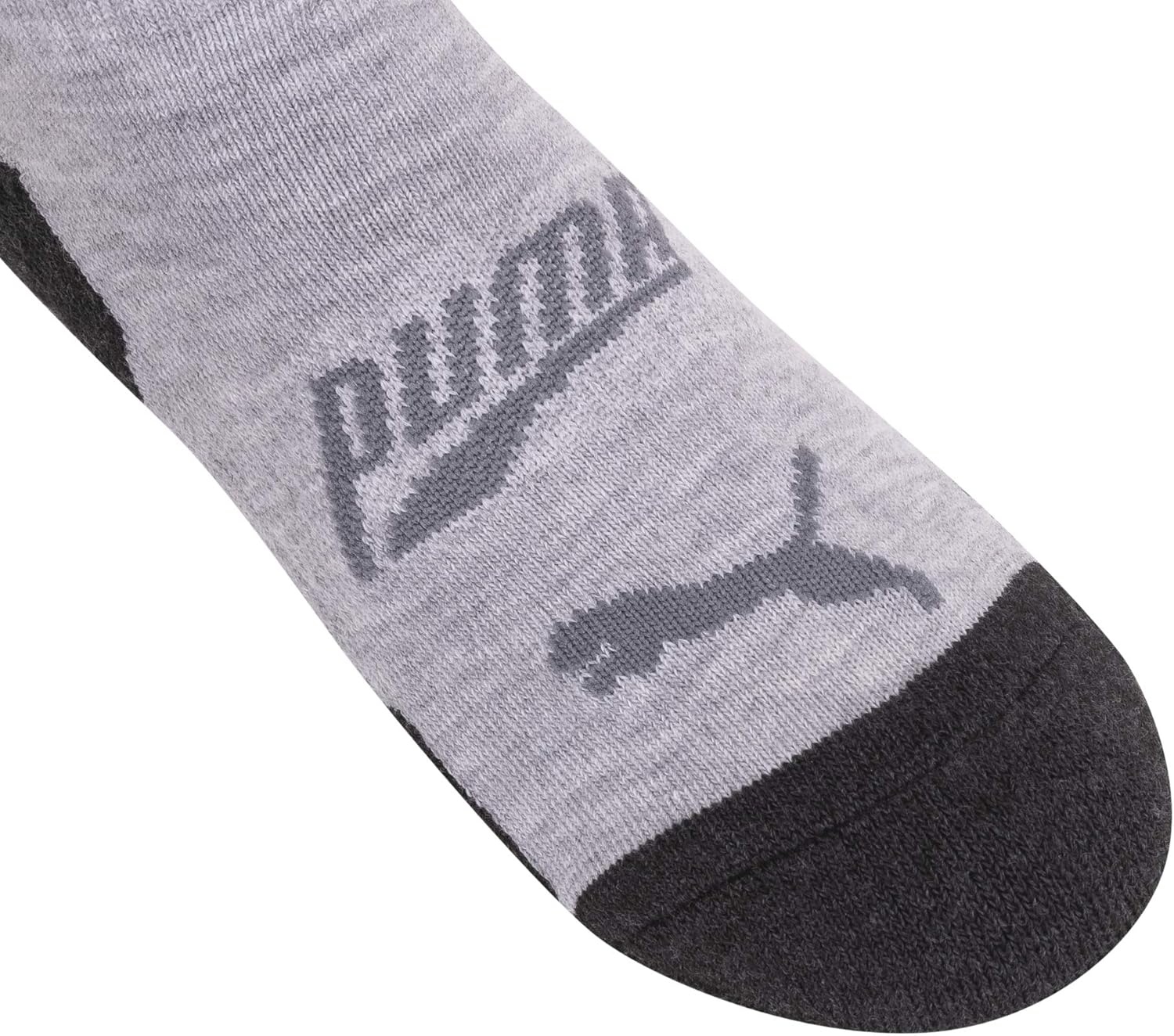 image:imagePUMA Boys 6 Pack Quarter Crew SocksGreyMultiBlack