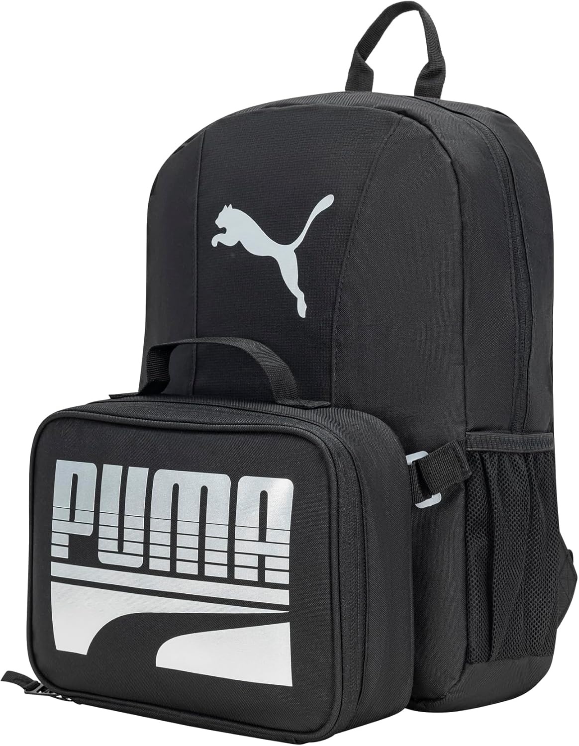 image:imagePUMA KIDS EVERCAT BACKPACK amp LUNCH KIT COMBOBlackSilver