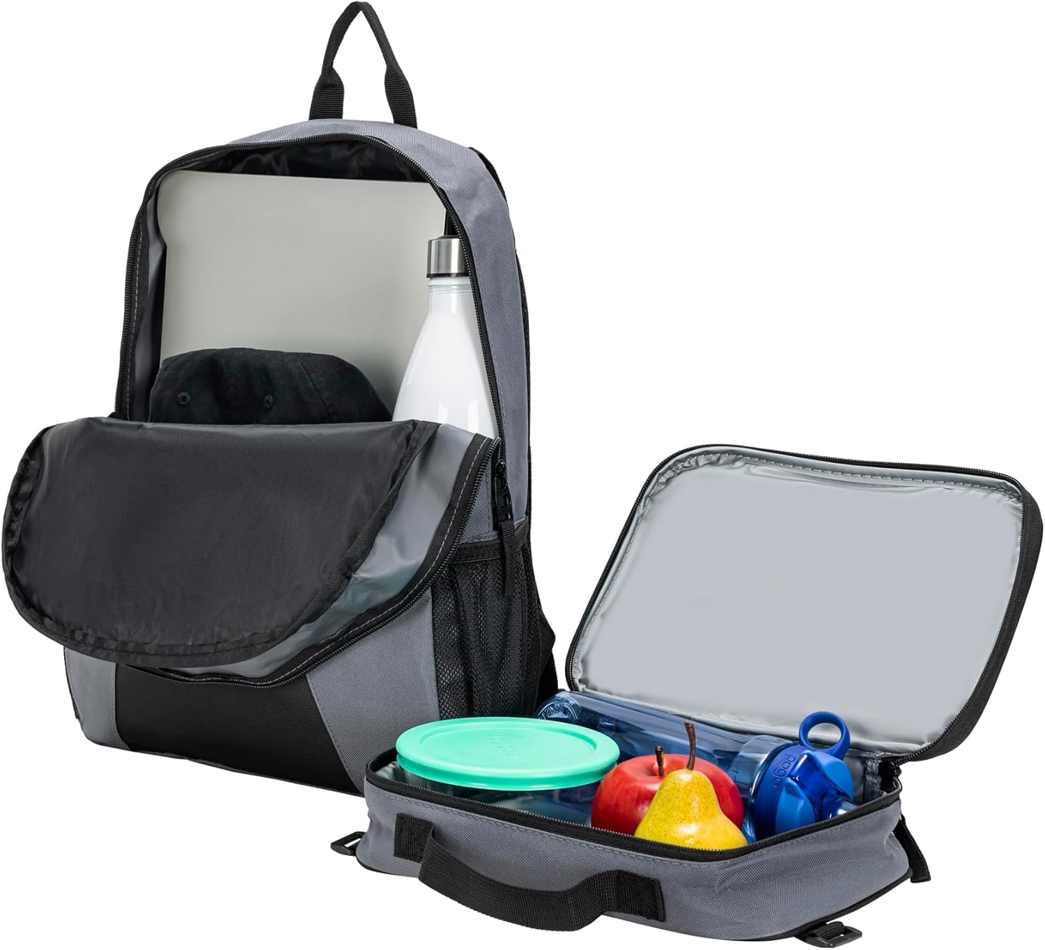 image:imagePUMA KIDS EVERCAT BACKPACK amp LUNCH KIT COMBOBlackSilver
