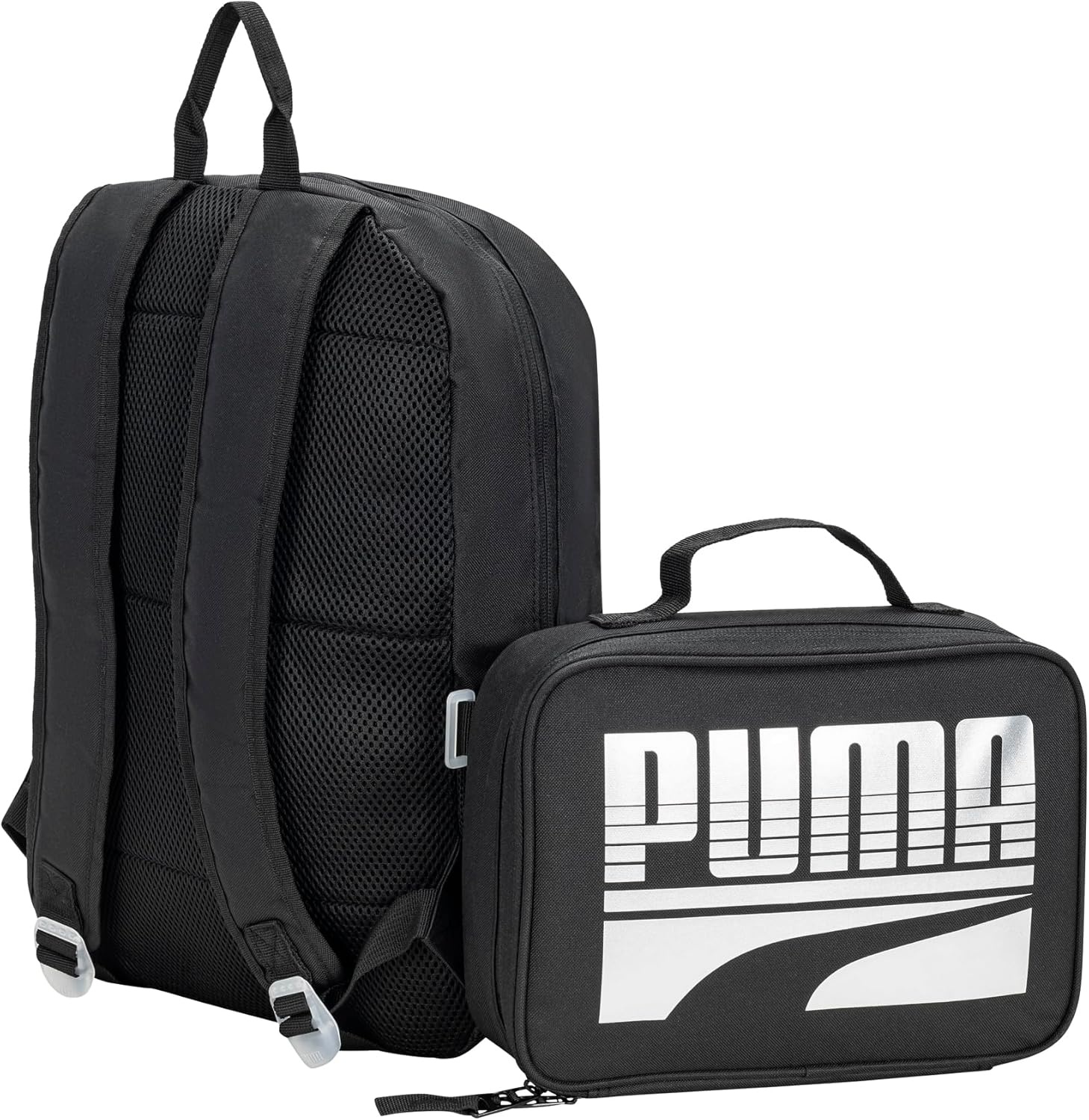 image:imagePUMA KIDS EVERCAT BACKPACK amp LUNCH KIT COMBOBlackSilver