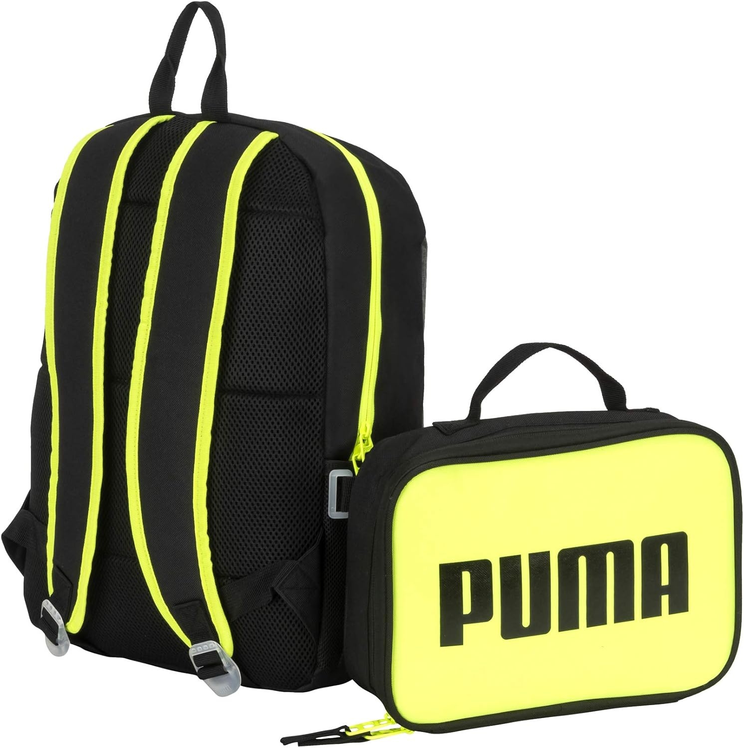 image:imagePUMA KIDS EVERCAT BACKPACK amp LUNCH KIT COMBOBlackYellow