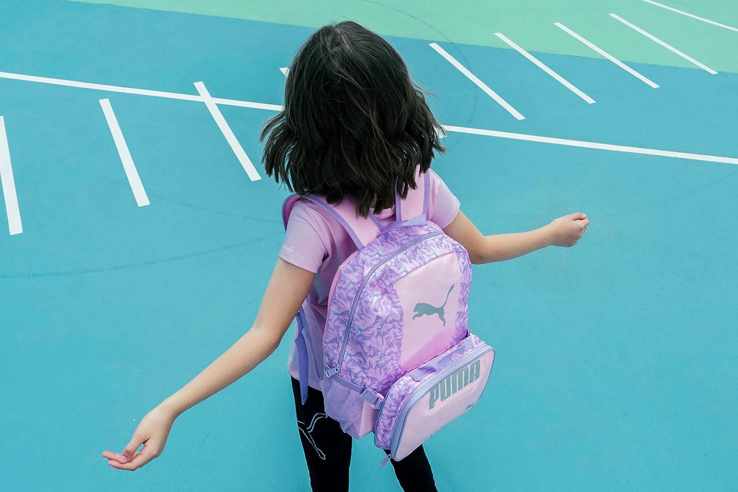 image:imagePUMA KIDS EVERCAT BACKPACK amp LUNCH KIT COMBOPurplePink