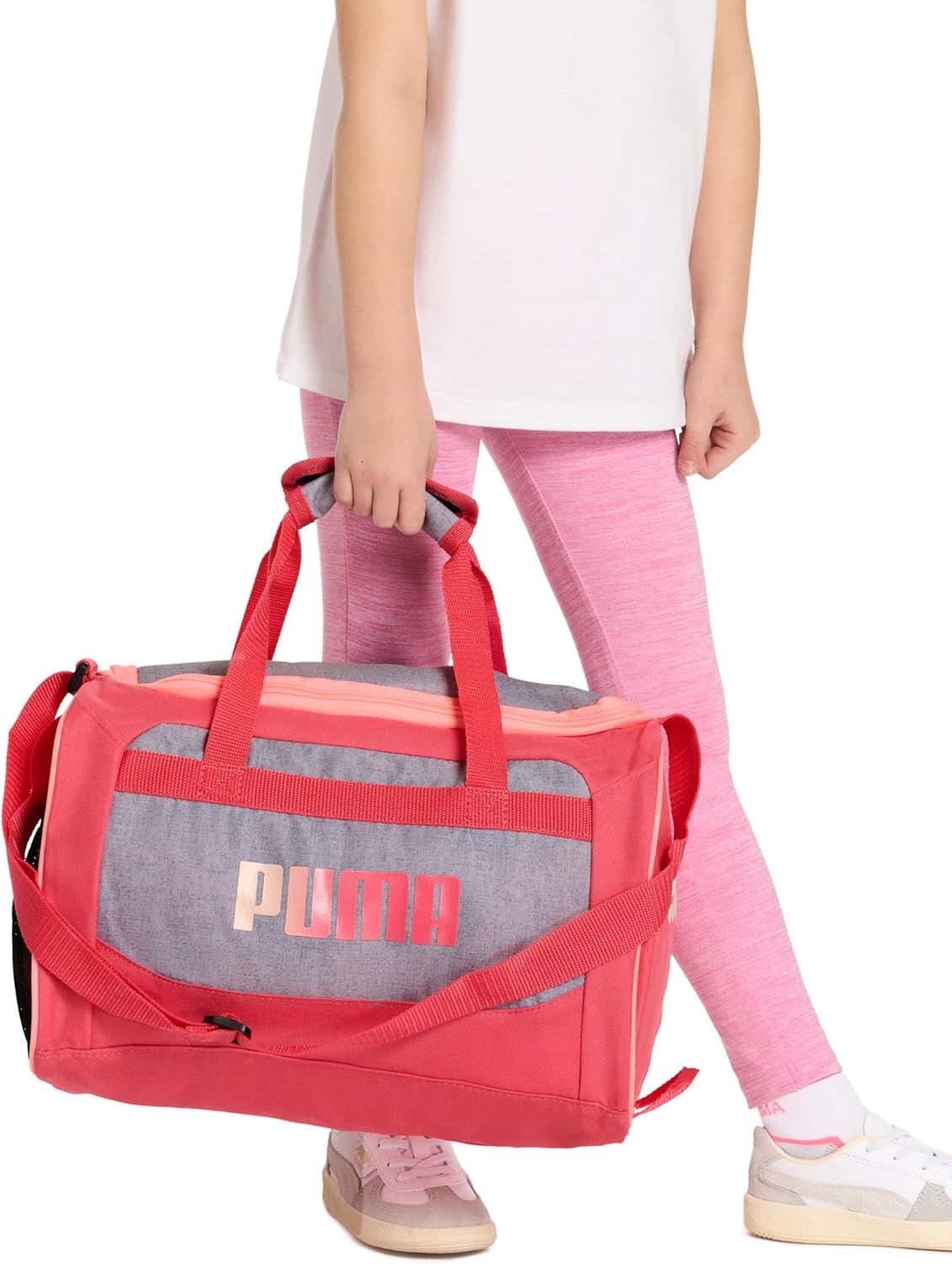 image:imagePUMA Kids Transformation 14 Duffel BagApricot BlushBlack