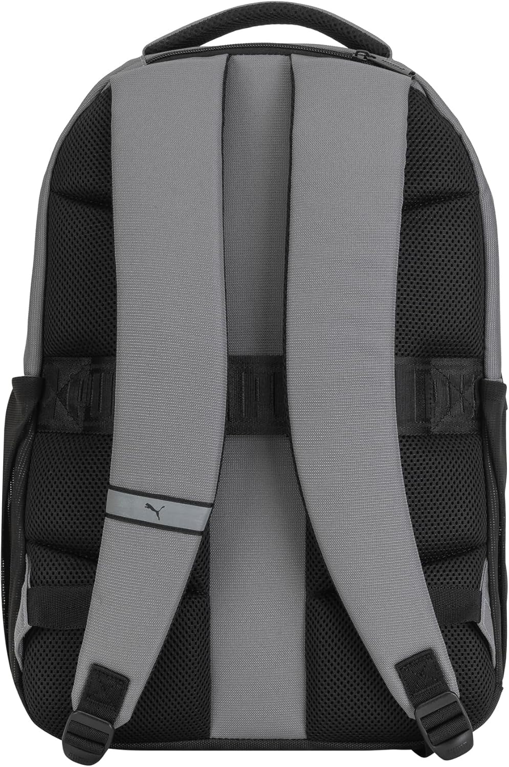 image:imagePUMA Prose Backpack with Padded Adjustable Straps Laptop Sleeve amp Water Bottle Pockets BlackSilver One SizeCast Iron