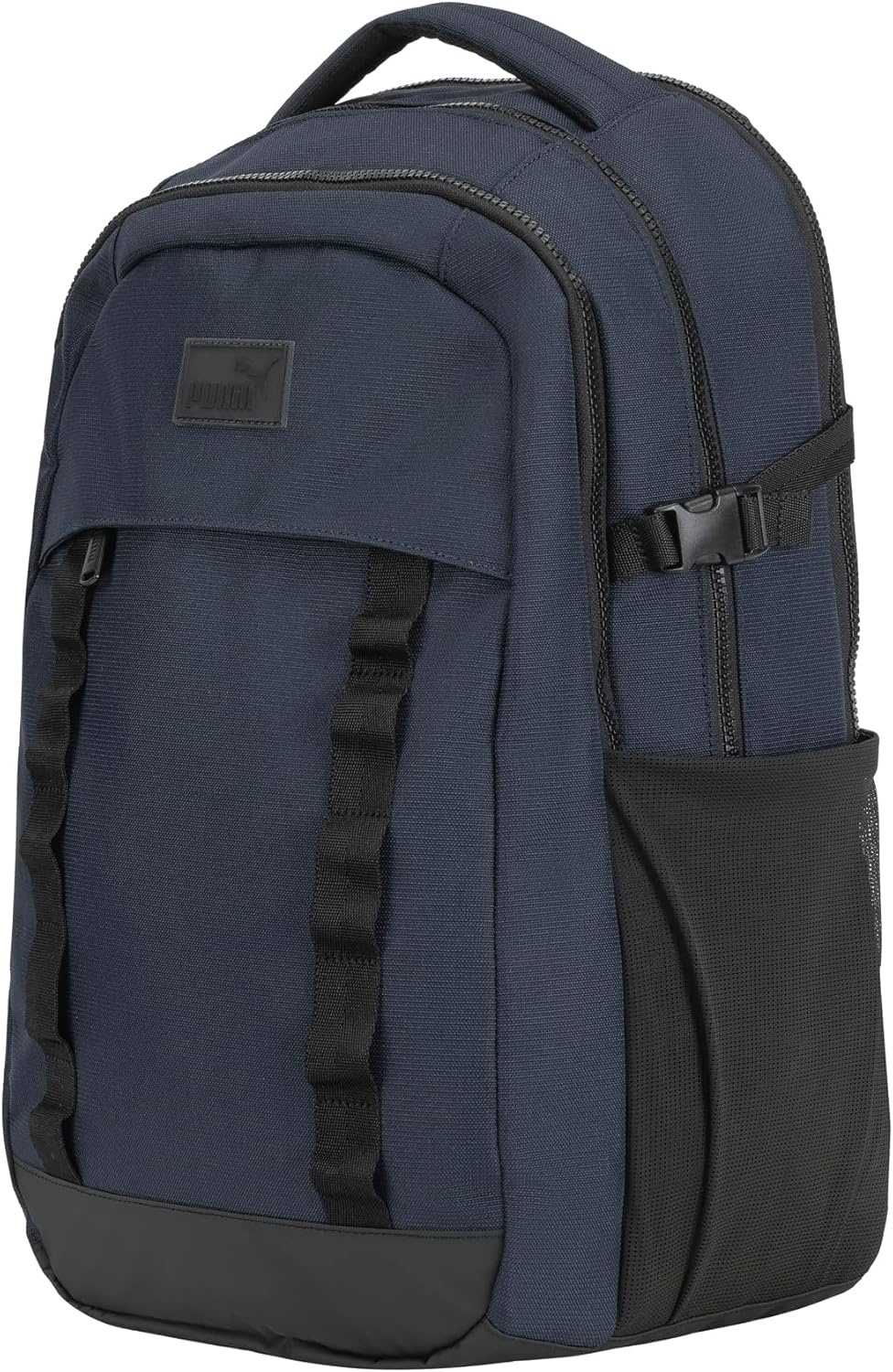 image:imagePUMA Range Backpack with Padded Straps Laptop Sleeve amp Luggage Strap Black One SizeNew Navy