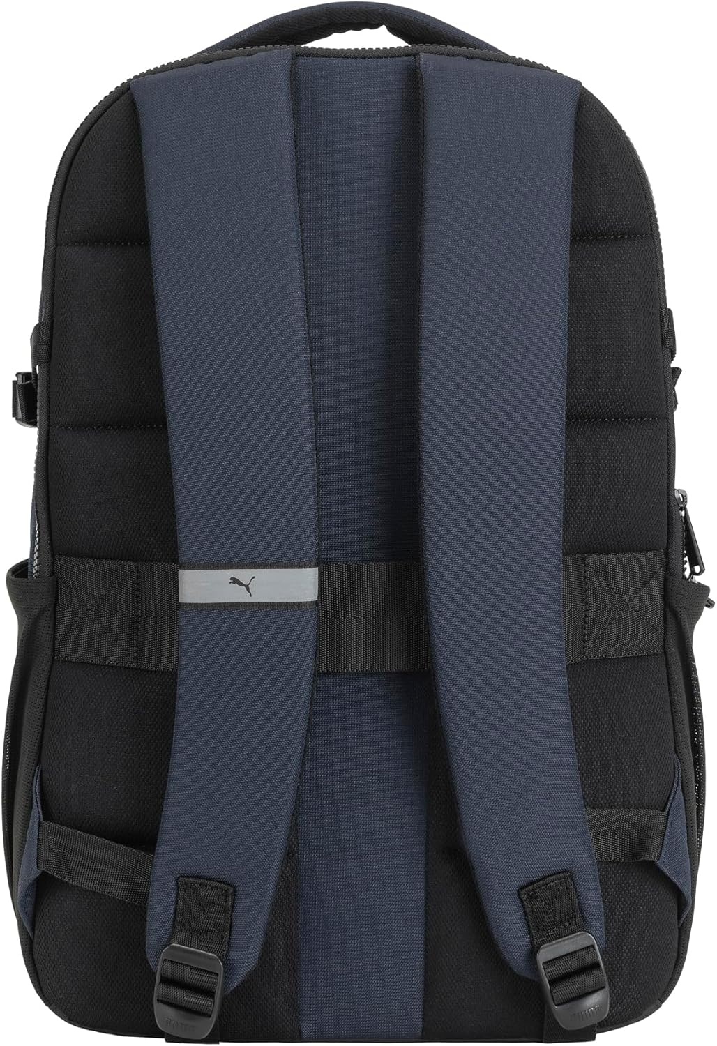 image:imagePUMA Range Backpack with Padded Straps Laptop Sleeve amp Luggage Strap Black One SizeNew Navy
