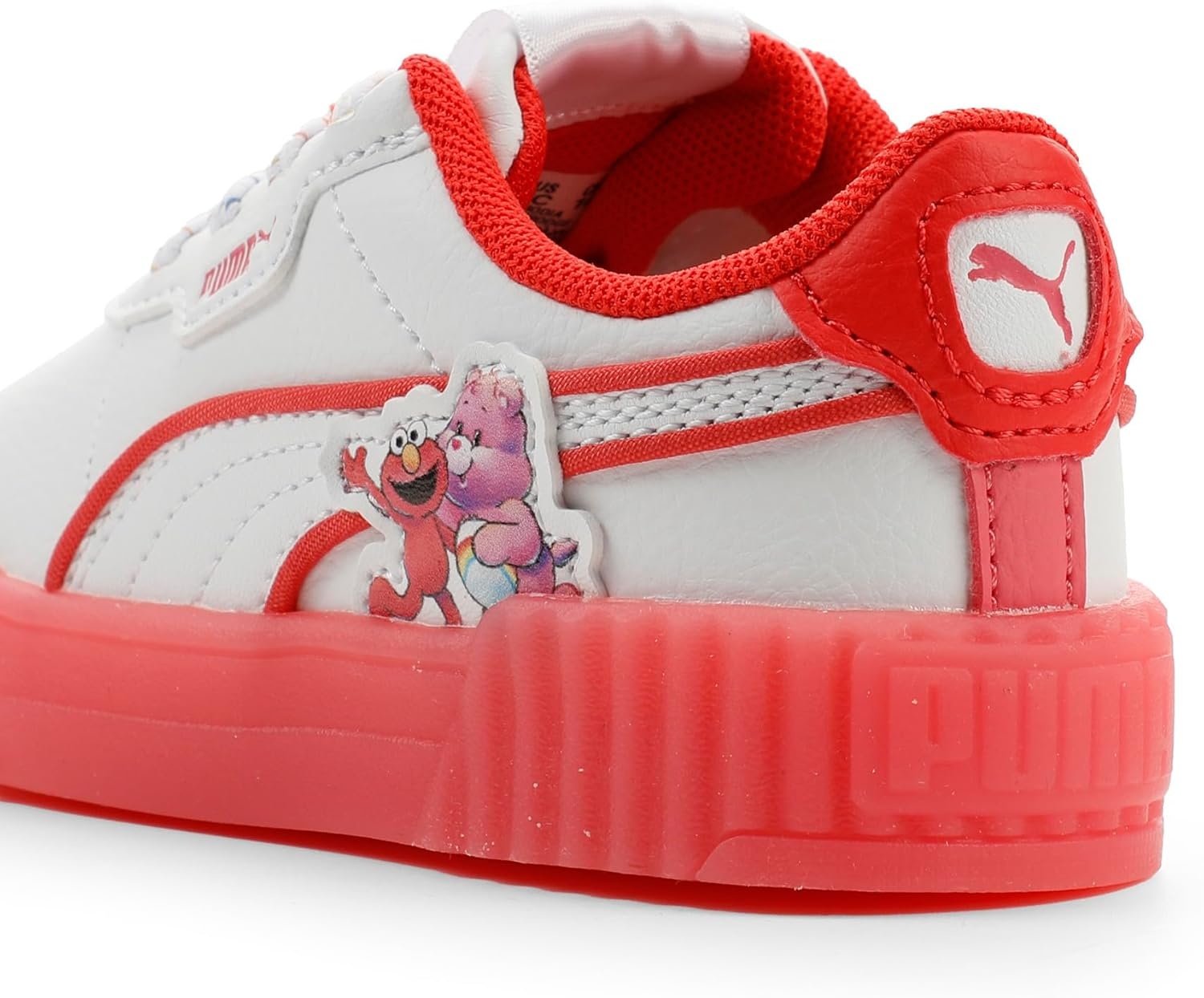 image:imagePUMA Toddler Girls X Care Bears X Sesame Street Carina 30 Slip On Sneakers Shoes Casual Pink WhitePuma Whiteactive Redpure Pink
