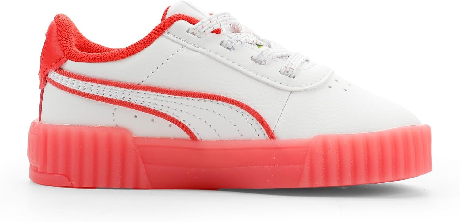 image:imagePUMA Toddler Girls X Care Bears X Sesame Street Carina 30 Slip On Sneakers Shoes Casual Pink WhitePuma Whiteactive Redpure Pink