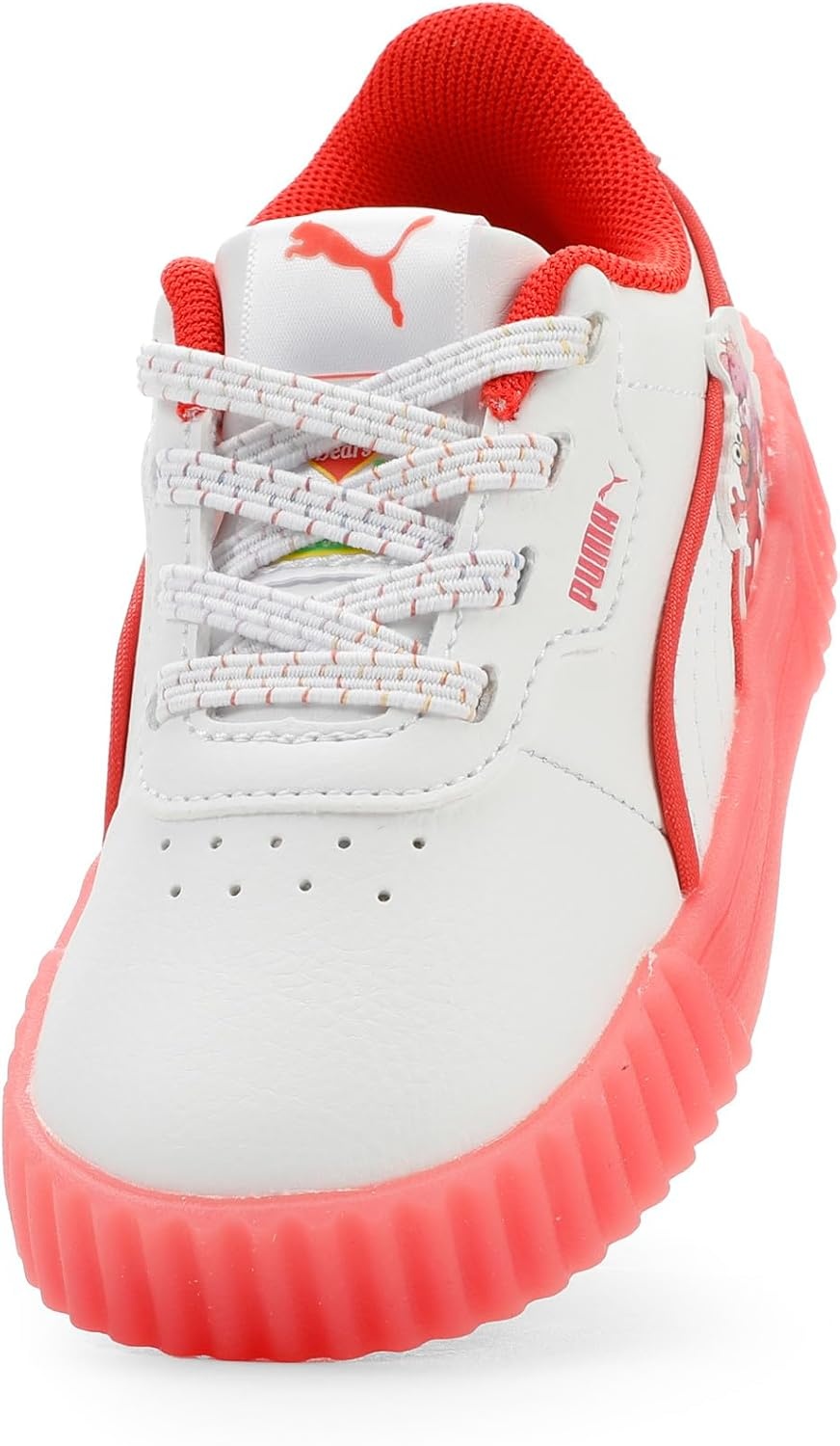 image:imagePUMA Toddler Girls X Care Bears X Sesame Street Carina 30 Slip On Sneakers Shoes Casual Pink WhitePuma Whiteactive Redpure Pink