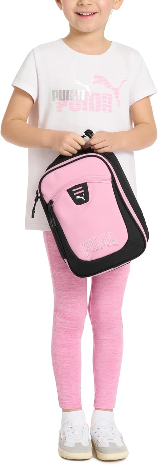 image:imagePUMA Unisex Kids Rally Lunch Box Safe LakeMutlicolor SmallPink ShimmerPixel Pink