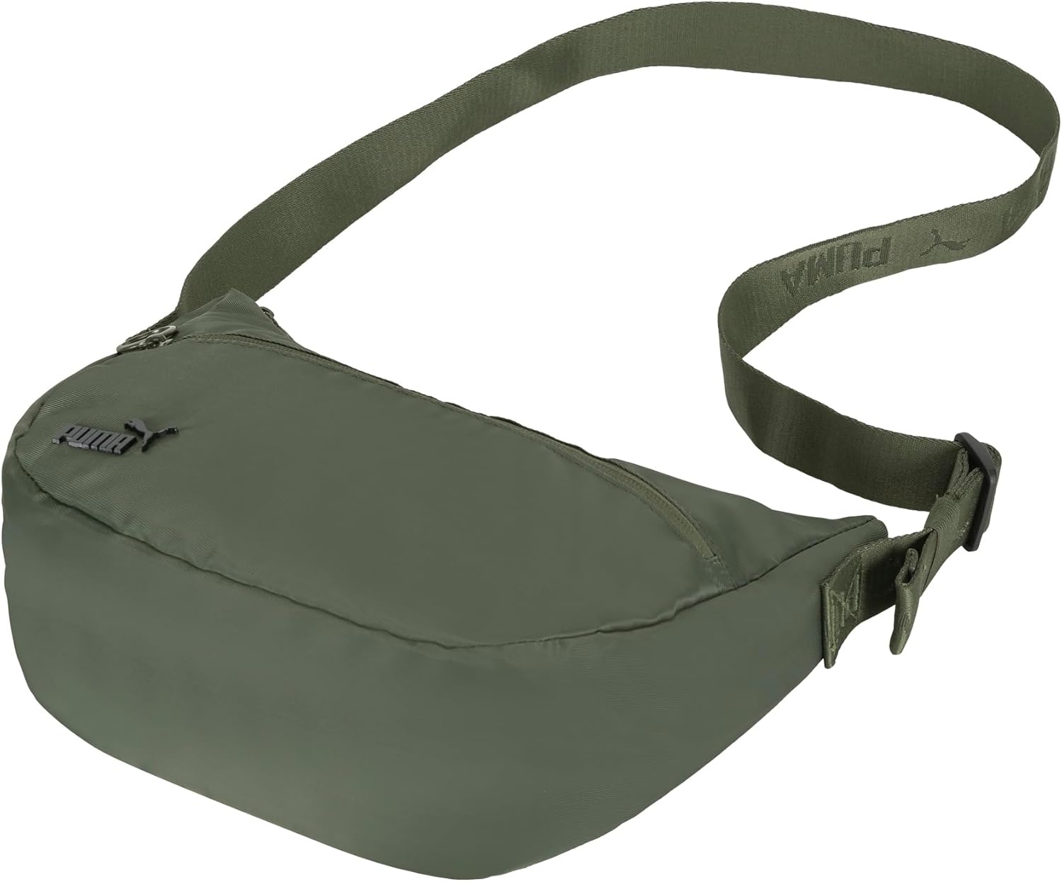image:imagePUMA Womens All Day Crossbody Bag With Adjustable Strap amp Zip PocketsOlive
