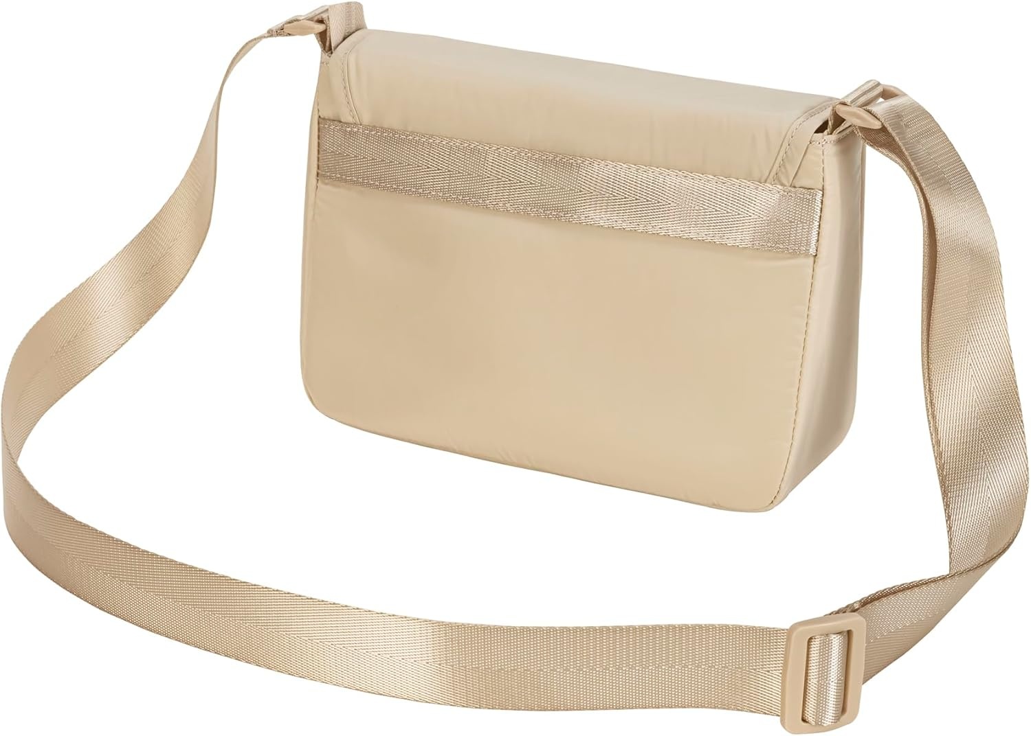 image:imagePUMA Womens Envoy Crossbody Bag in Memory Cloth with Adjustable Strap amp Zip ClosureGranola