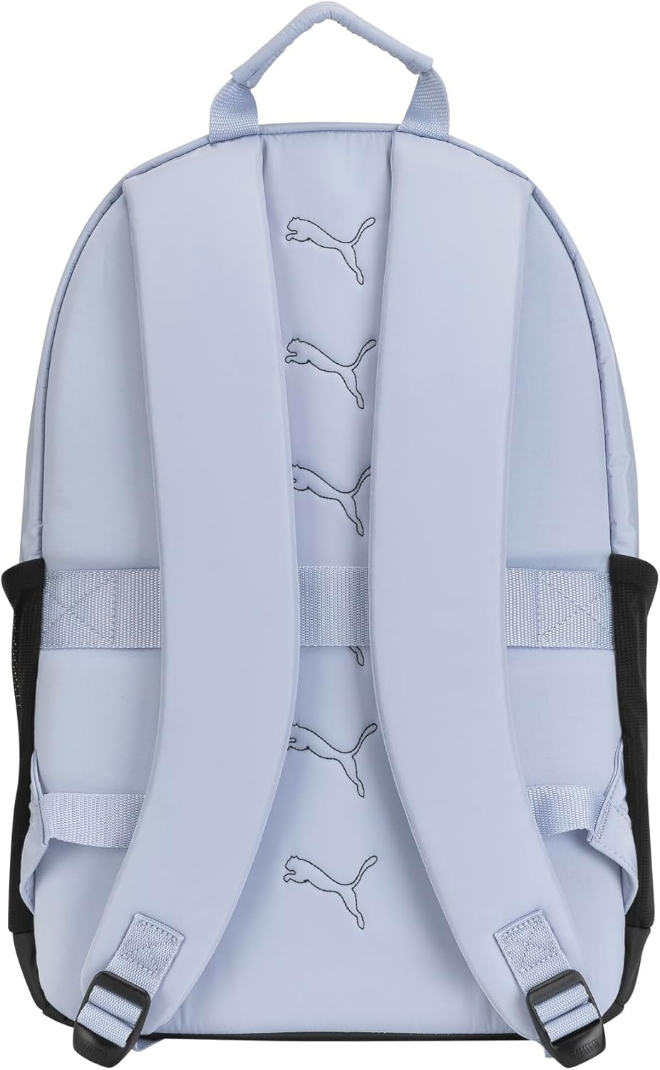 image:imagePUMA Womens Juniper Backpack with Luggage Strap Laptop Sleeve amp Padded Adjustable Straps BlackSunstruck Pink One SizeCool Weather