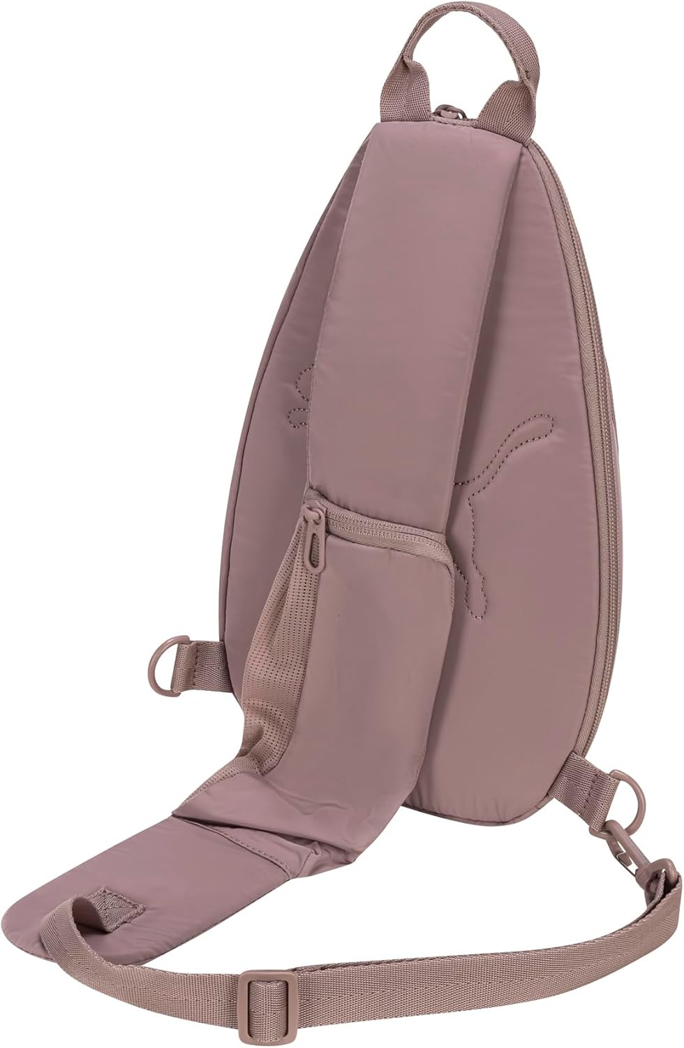 image:imagePUMA Womens Myriad Sling Sporty HandsFree Bag with Reversible Strap amp Dual Compartments Black One SizeSandstone