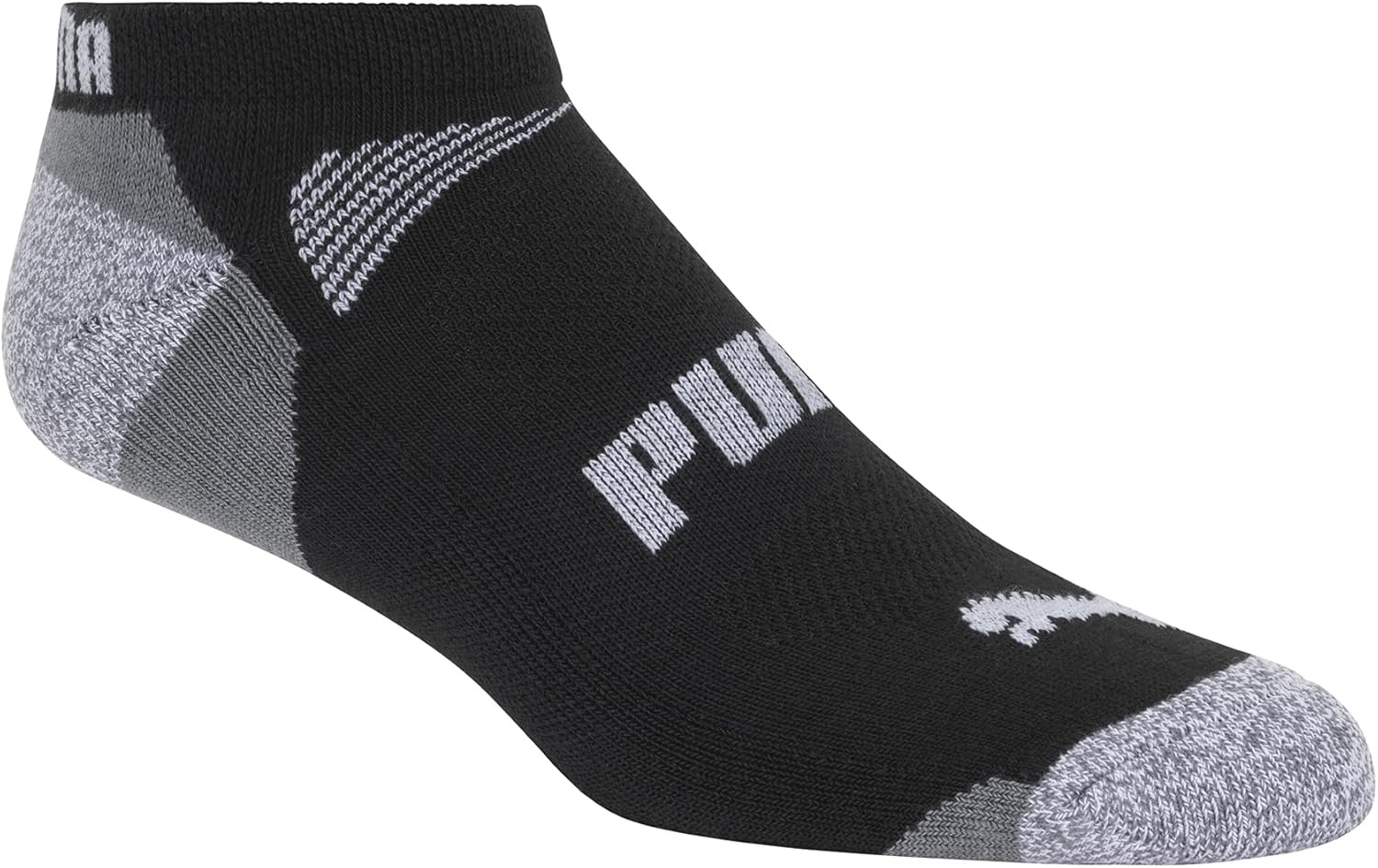 image:imagePUMA mens Low Cut Socks 8packSteel GreyBlack