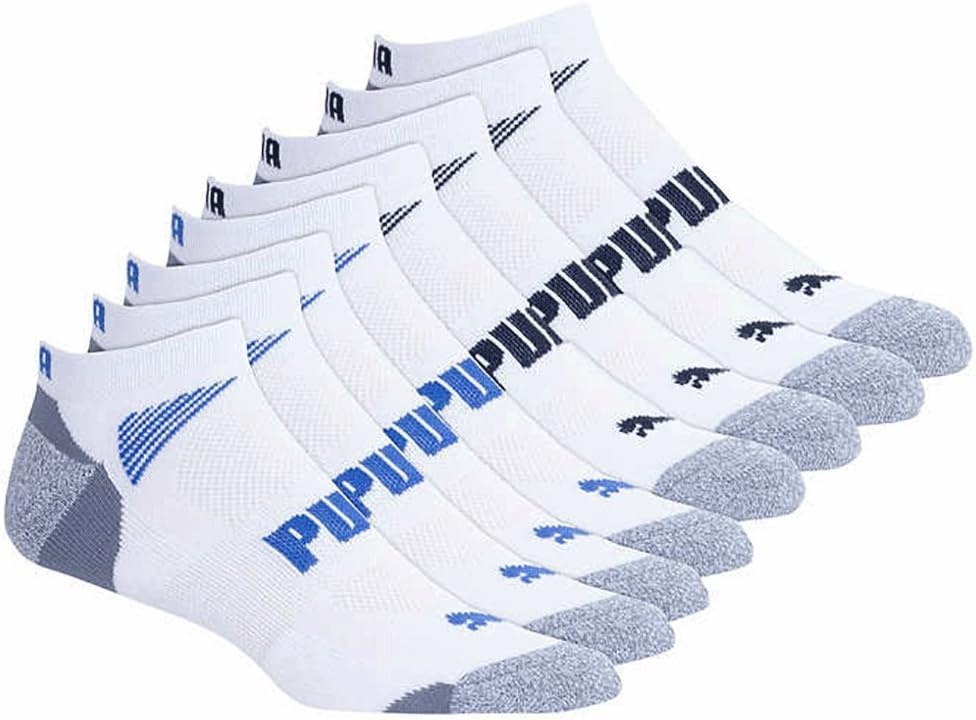 image:imagePUMA mens Low Cut Socks 8packWhite