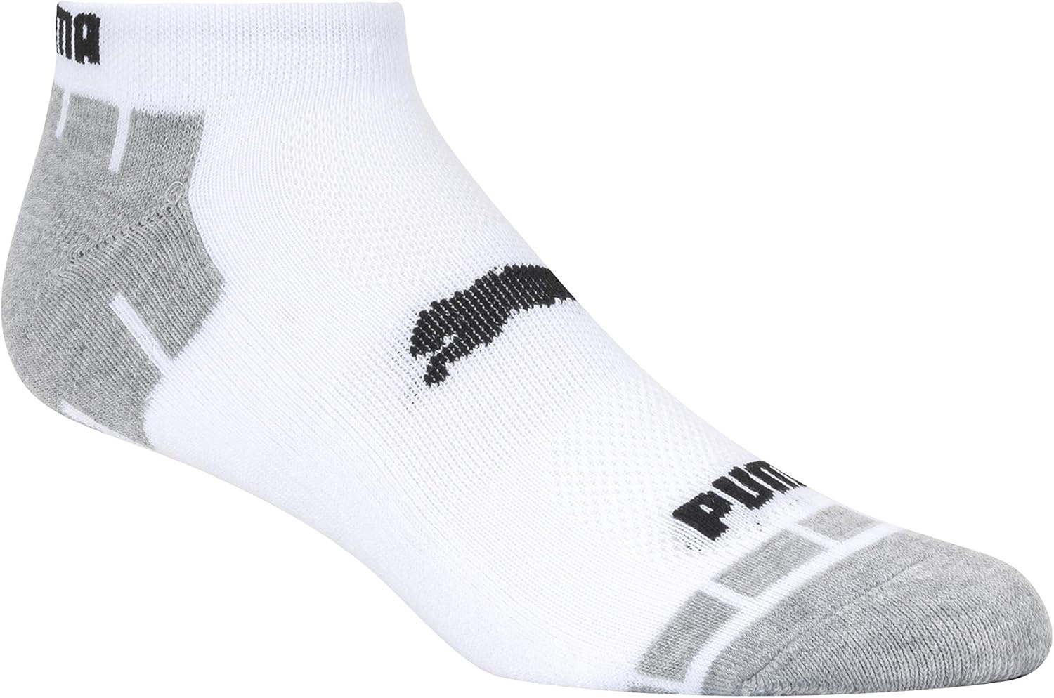 image:imagePUMA mens Low Cut Socks 8packWhiteGrey