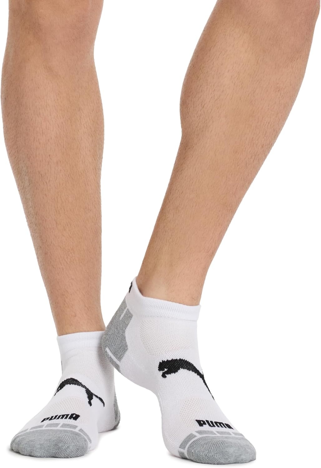 image:imagePUMA mens Low Cut Socks 8packWhiteGrey