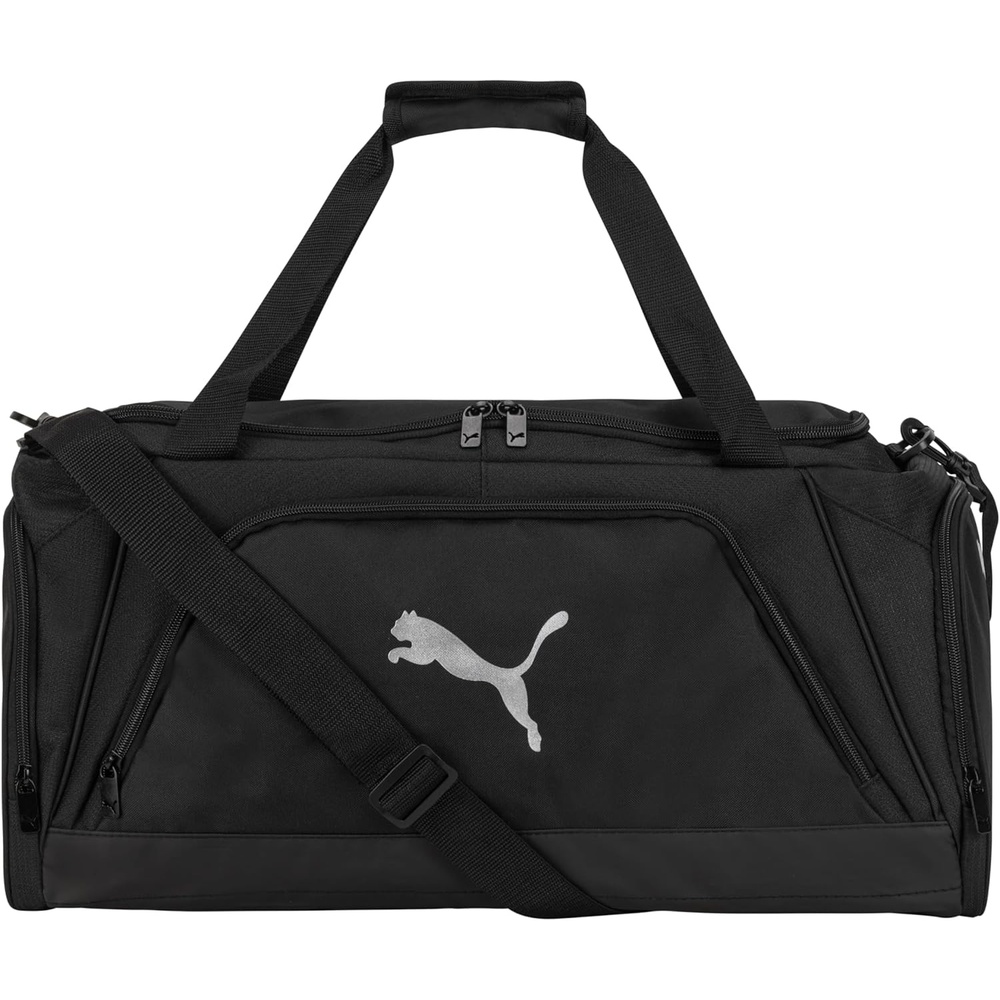 image:imagePUMA Accelerator Duffel Bag Black Traditional OSBlackSilver