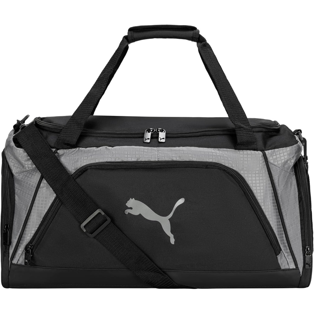 image:imagePUMA Accelerator Duffel Bag Black Traditional OSCast IronBlack