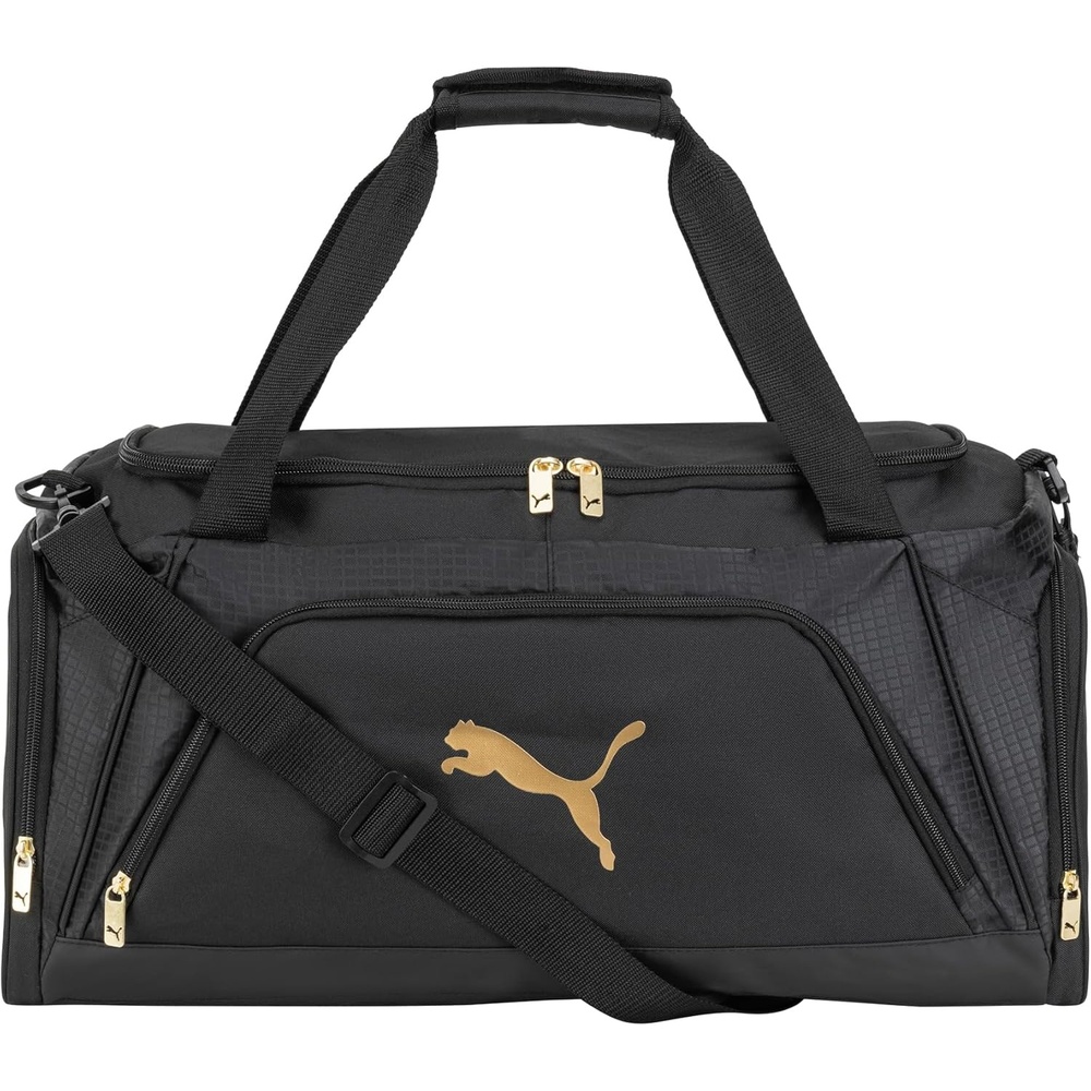 image:imagePUMA Accelerator Duffel Bag Black Traditional OSNew GoldBlack
