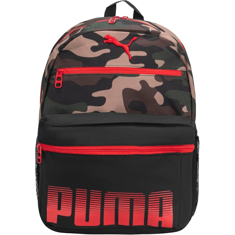 image:imagePUMA Evercat Meridian 40 Backpack PinkPurple OSRedCamo Backpack