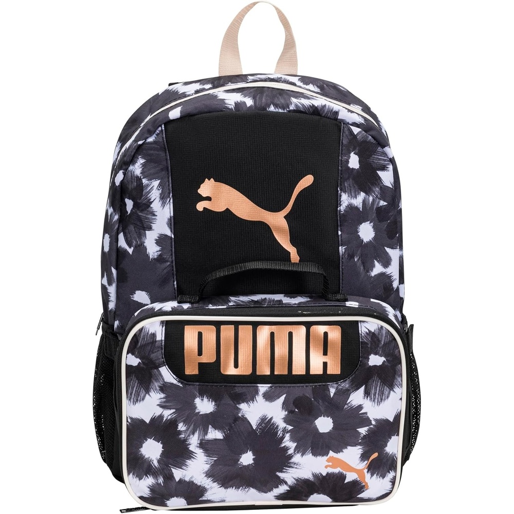 image:imagePUMA KIDS EVERCAT BACKPACK amp LUNCH KIT COMBOBlackGold