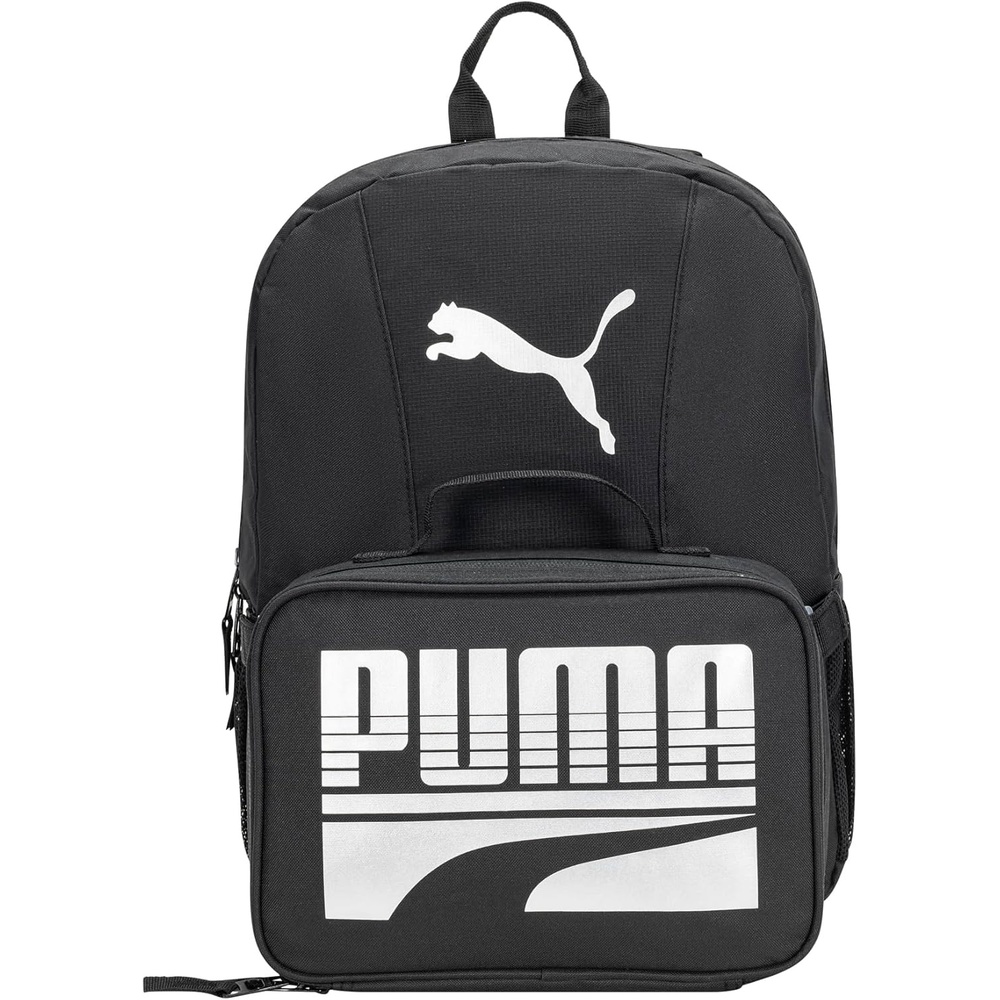 image:imagePUMA KIDS EVERCAT BACKPACK amp LUNCH KIT COMBOBlackSilver