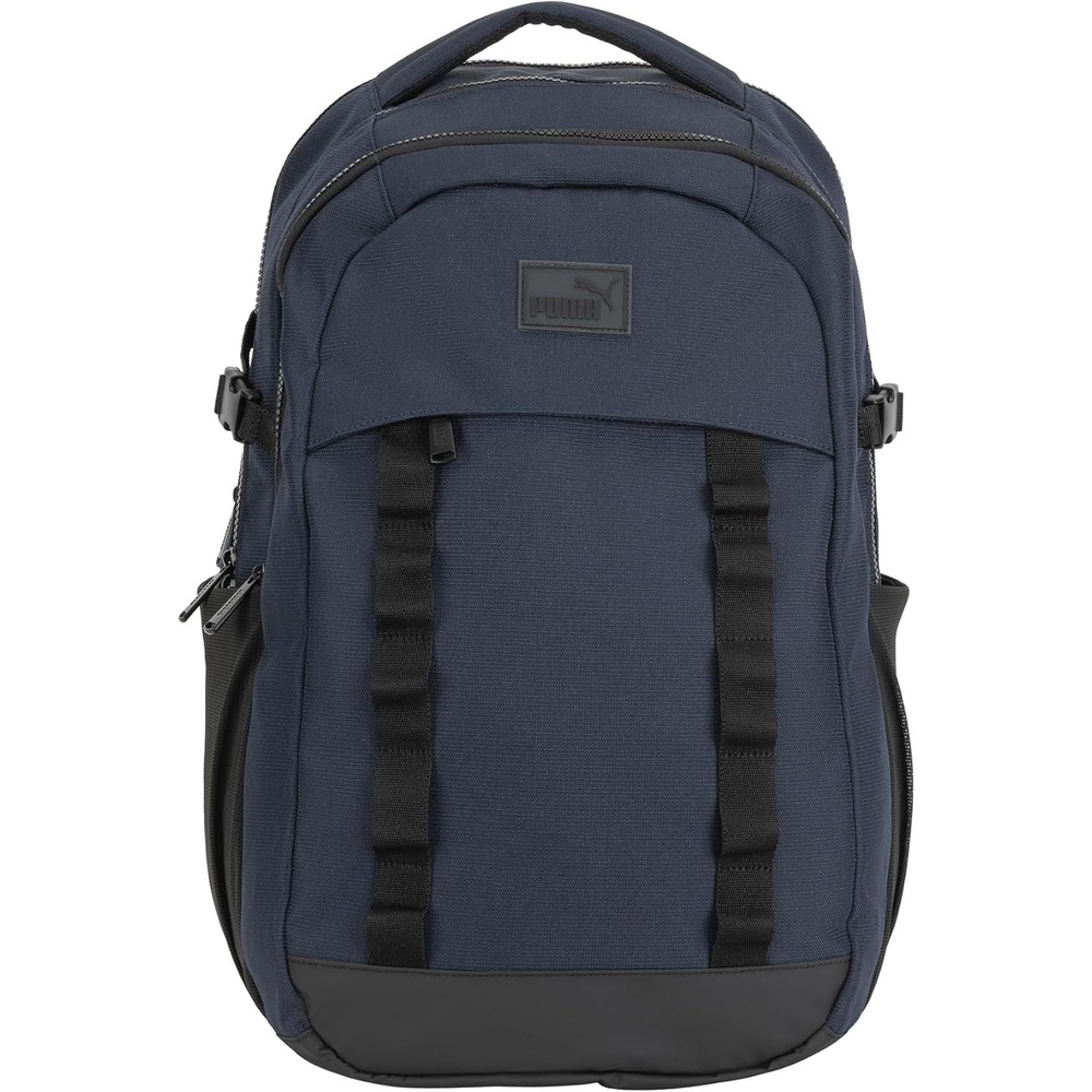 image:imagePUMA Range Backpack with Padded Straps Laptop Sleeve amp Luggage Strap Black One SizeNew Navy