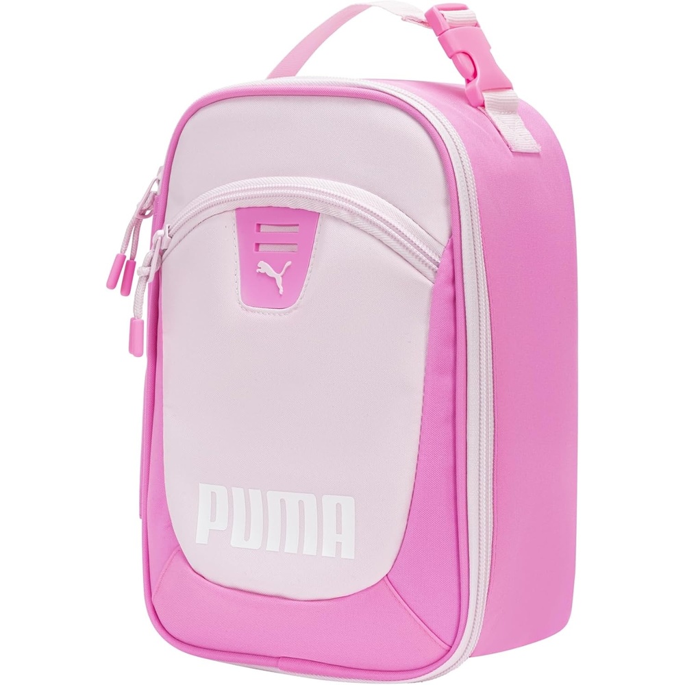 image:imagePUMA Unisex Kids Rally Lunch Box Safe LakeMutlicolor SmallPink ShimmerPixel Pink