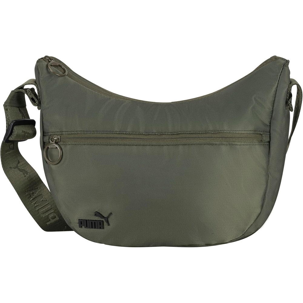 image:imagePUMA Womens All Day Crossbody Bag With Adjustable Strap amp Zip PocketsOlive