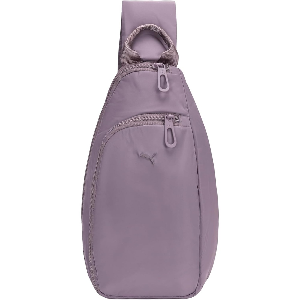 image:imagePUMA Womens Myriad Sling Sporty HandsFree Bag with Reversible Strap amp Dual Compartments Black One SizePlum Jam
