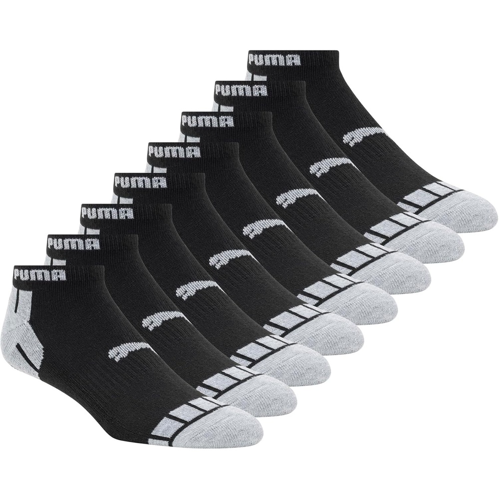 image:imagePUMA mens Low Cut Socks 8packBlack Combo