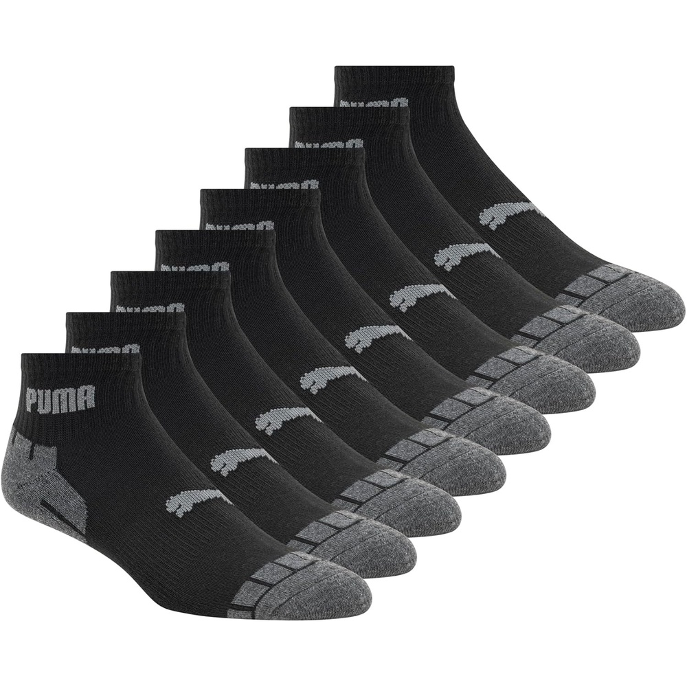 image:imagePUMA mens Low Cut Socks 8packCharcoal