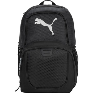 PUMA Classic Core Backpack, Black Combo, OS(Black/Silver)