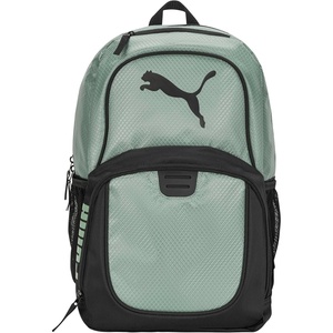 PUMA Classic Core Backpack, Black Combo, OS(Green Moon)