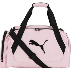 PUMA Flora Duffel Bag, Black/Silver, OS(Rose Mauve/Black)