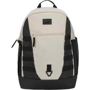 PUMA Fluid Backpack in Performance Airmesh with Laptop Sleeve & Padded Adjustable Straps, Black/Silver, One Size(Dessert Dusk)