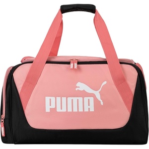 PUMA Form Factor Duffel with Adjustable Strap, Padded Bottom & Zip Pockets, Black Heather, One Size(Rosy Outlook/Wild Pink)