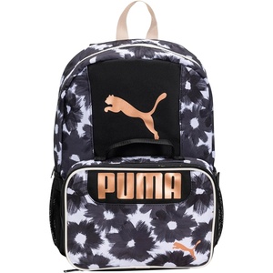 PUMA KIDS’ EVERCAT BACKPACK & LUNCH KIT COMBO(Black/Gold)