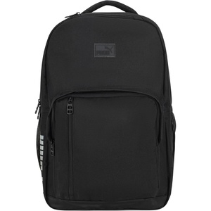 PUMA Prose Backpack with Padded Adjustable Straps, Laptop Sleeve & Water Bottle Pockets, Grey, One Size(Black)