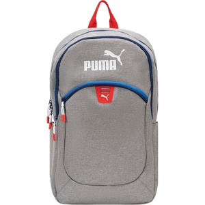 PUMA Rally 300 Backpack, Black/Bright, OS(Heather Grey/Racing Blue/Red)