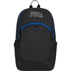 PUMA Rally Backpack, Black, OS(Black/Vivid Blue)