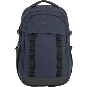 PUMA Range Backpack with Padded Straps, Laptop Sleeve & Luggage Strap, Black, One Size(New Navy)