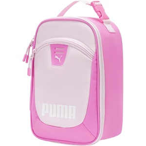 PUMA Unisex Kid’s Rally Lunch Box, Safe Lake/Mutlicolor, Small(Pink Shimmer/Pixel Pink)