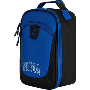 PUMA Unisex Kid’s Rally Lunch Box, Safe Lake/Mutlicolor, Small(Vivid Blue)