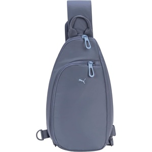 PUMA Women’s Myriad Sling, Sporty Hands-Free Bag with Reversible Strap & Dual Compartments, Black, One Size(Grey Sky/Snow Mountain Blue)